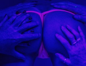 hands on clares ass